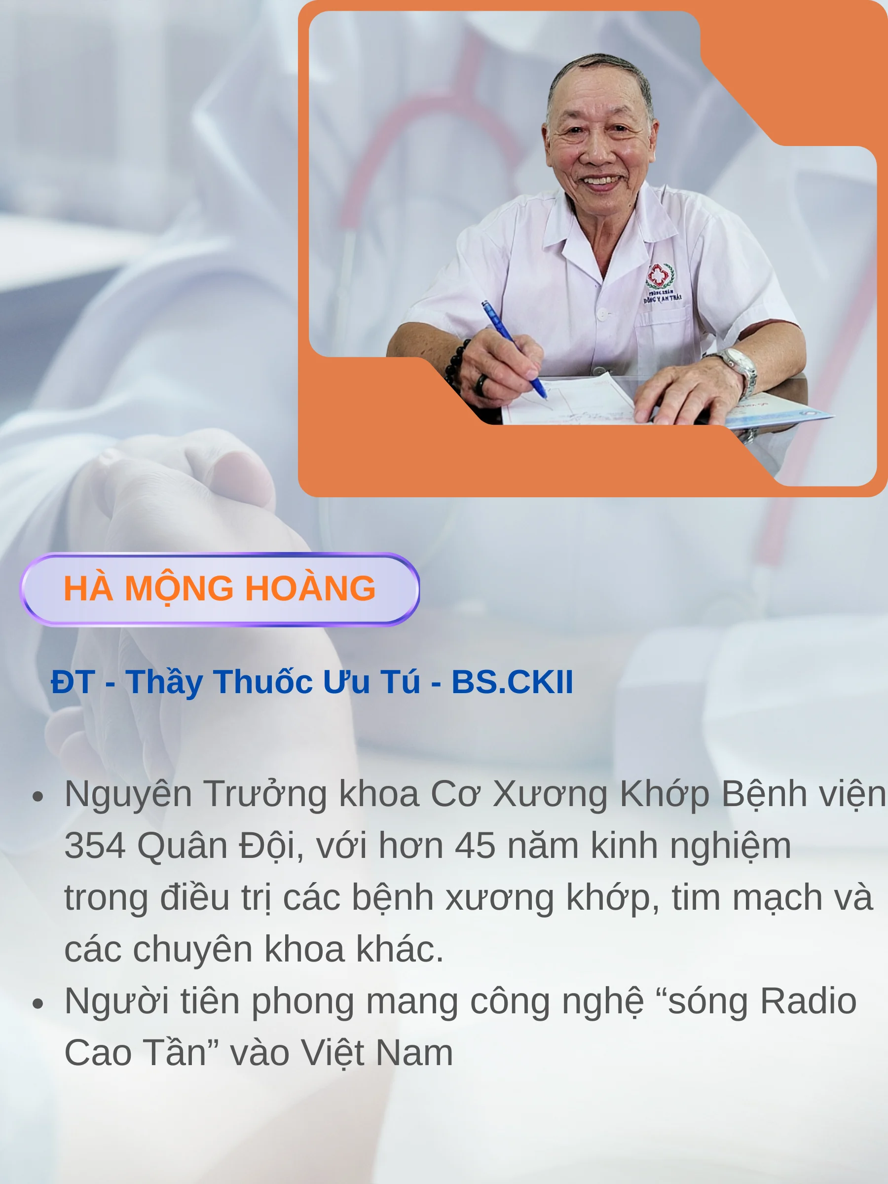 Bác sĩ Hà Mộng Hoàng
