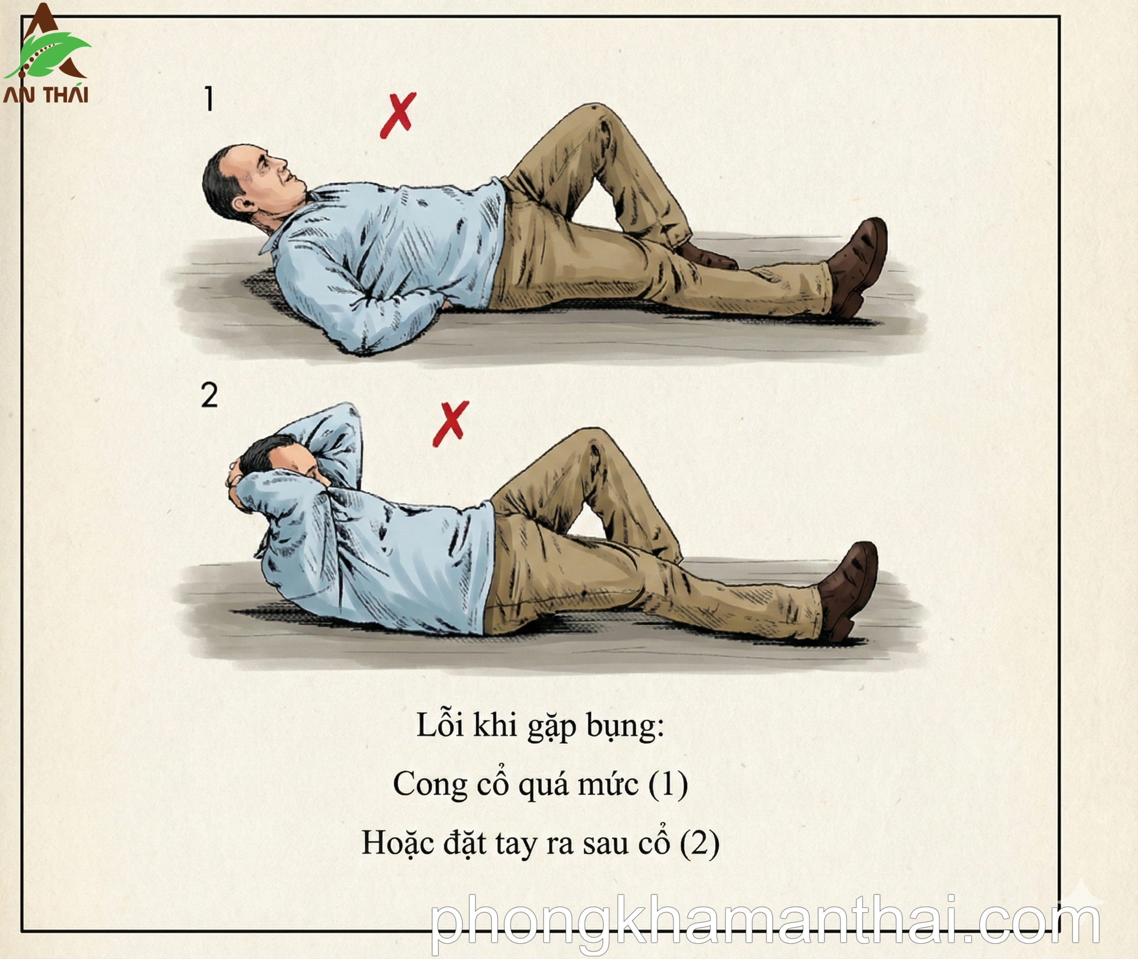 Gập bụng cải biên 2