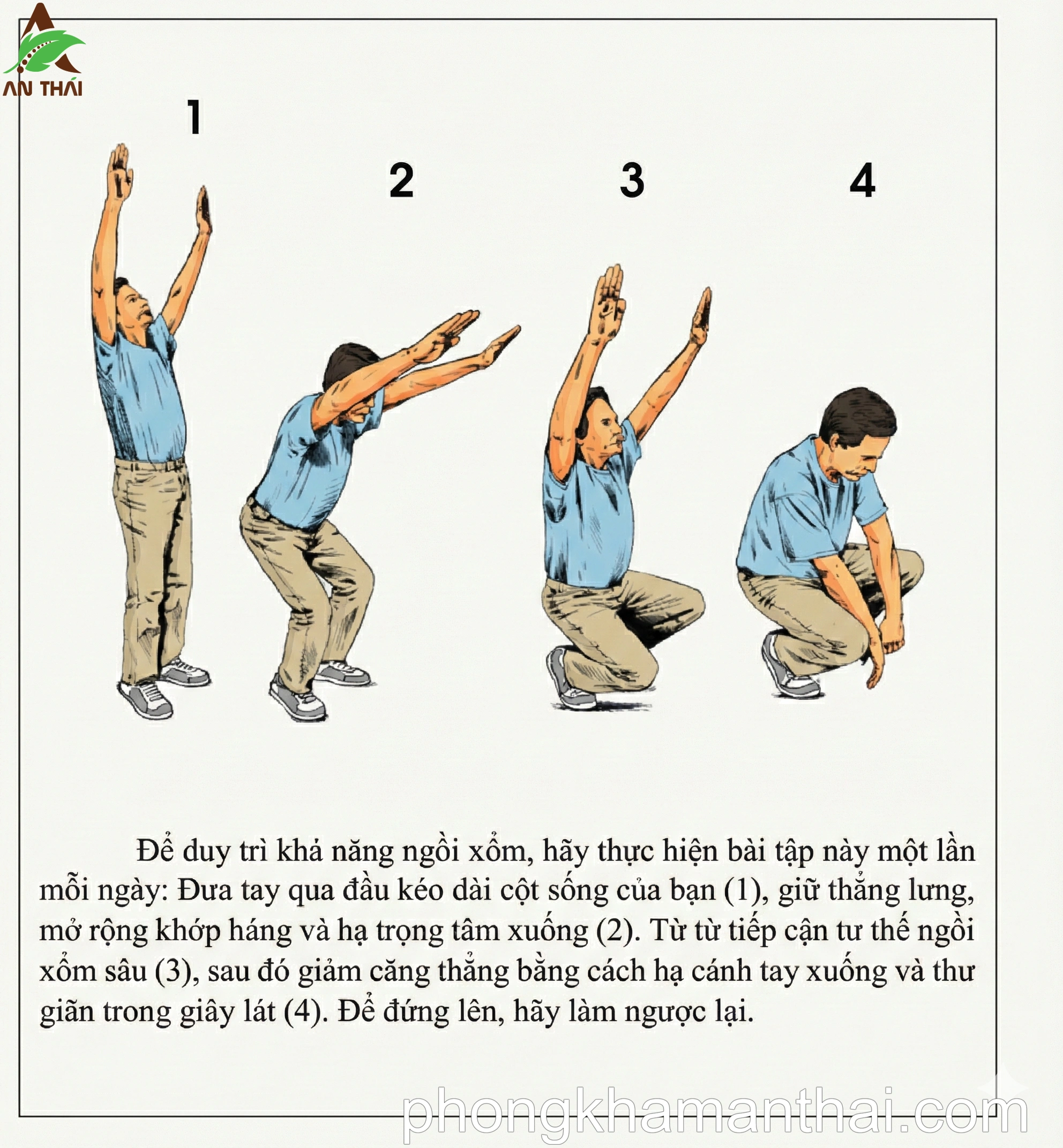 Kỹ năng ngồi xổm sâu