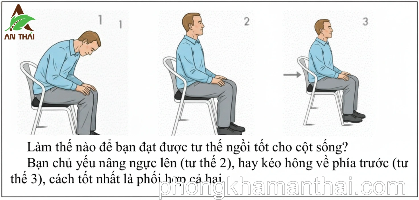 Tư thế ngồi không đau 2